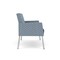 Lesro Mystic Lounge Reception Loveseat, Silver, RS Rain Song Back, MD Titan Seat, RS Rain Song Arm Panels ML1501 - alternate 3